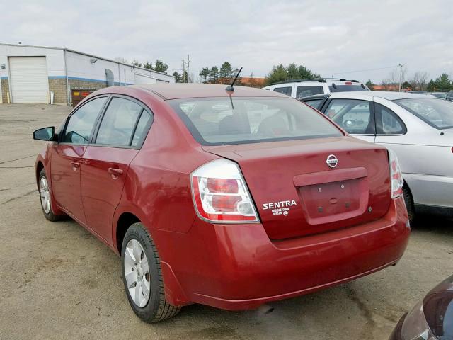 3N1AB61E98L758447 - 2008 NISSAN SENTRA 2.0 RED photo 3