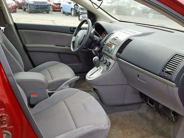 3N1AB61E98L758447 - 2008 NISSAN SENTRA 2.0 RED photo 5