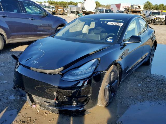 5YJ3E1EA0JF101502 - 2018 TESLA MODEL 3 შავი ფოტო 2