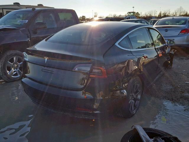 5YJ3E1EA0JF101502 - 2018 TESLA MODEL 3 შავი ფოტო 4
