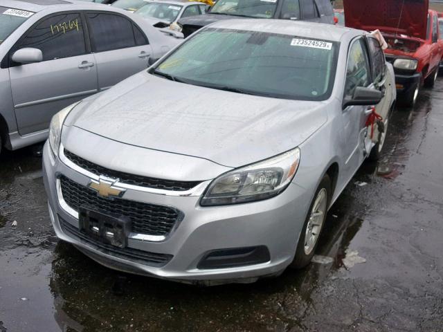 1G11B5SL2FF159135 - 2015 CHEVROLET MALIBU LS 银色 照片 2