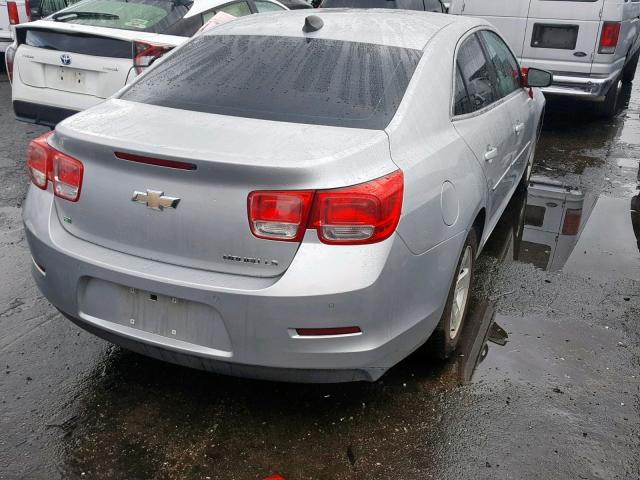 1G11B5SL2FF159135 - 2015 CHEVROLET MALIBU LS 银色 照片 4