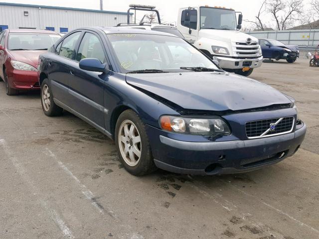 YV1RH59H032253098 - 2003 VOLVO S60 2.5T BLUE photo 1