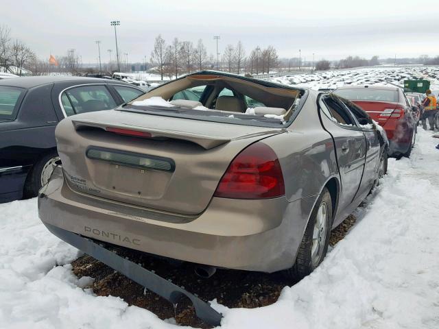 2G2WP552961166208 - 2006 PONTIAC GRAND PRIX BROWN photo 4