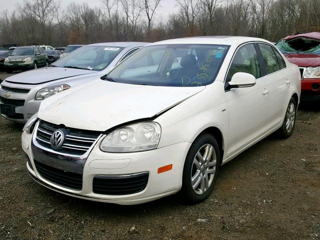 3VWEF71K37M186148 - 2007 VOLKSWAGEN JETTA WOLF WHITE photo 2