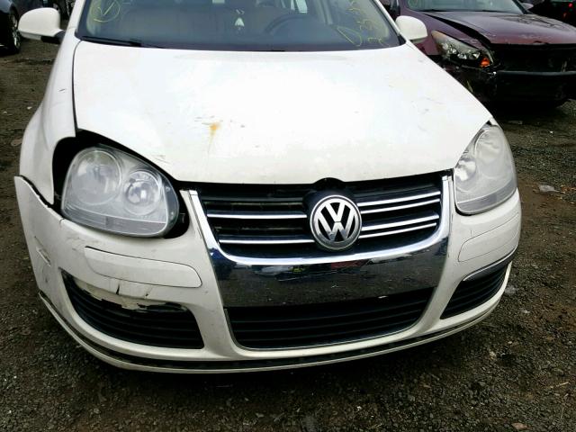 3VWEF71K37M186148 - 2007 VOLKSWAGEN JETTA WOLF WHITE photo 9