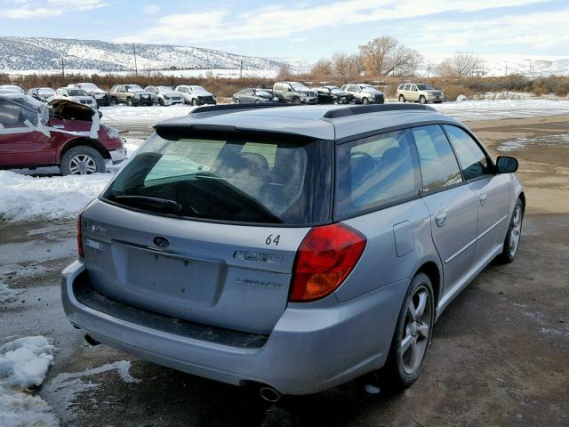 4S3BP616667336374 - 2006 SUBARU LEGACY 2.5 GRAY photo 4