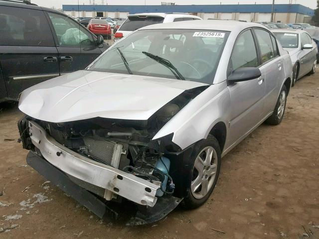 1G8AZ55F27Z161535 - 2007 SATURN ION LEVEL SILVER photo 2