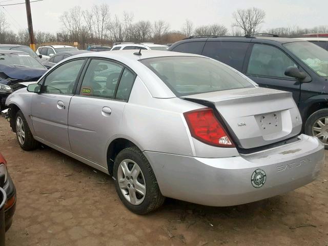 1G8AZ55F27Z161535 - 2007 SATURN ION LEVEL SILVER photo 3