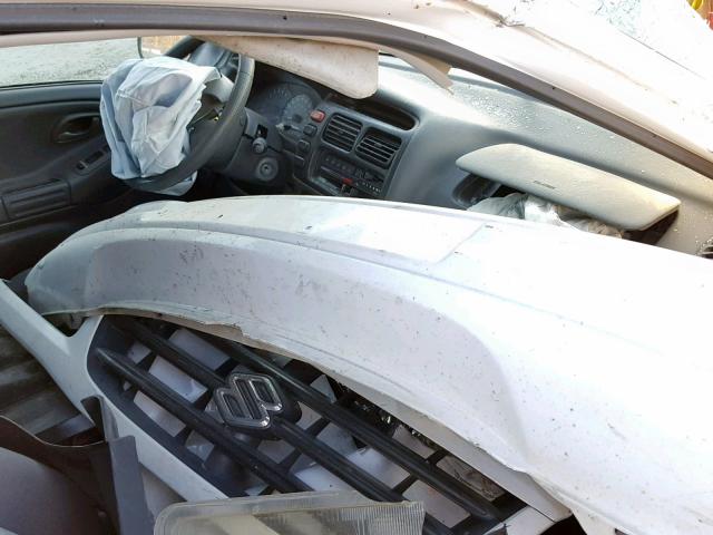 2S3TC52C916101167 - 2001 SUZUKI VITARA JLS WHITE photo 5