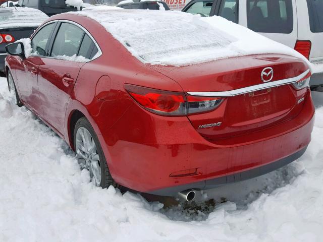 JM1GL1V54H1114833 - 2017 MAZDA 6 TOURING RED photo 3