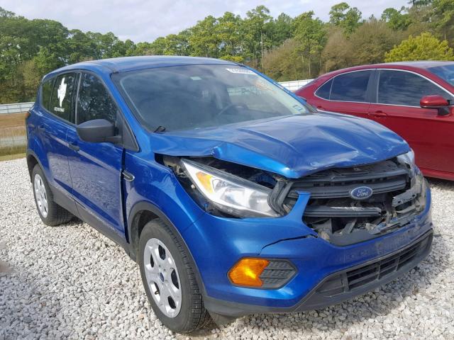 1FMCU0F7XHUD18990 - 2017 FORD ESCAPE S BLUE photo 1