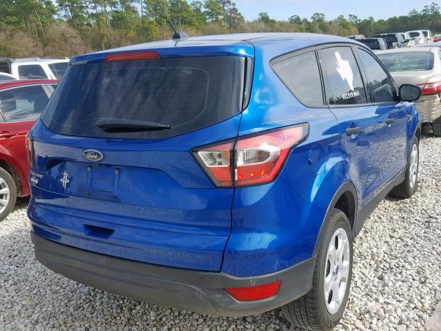 1FMCU0F7XHUD18990 - 2017 FORD ESCAPE S BLUE photo 4