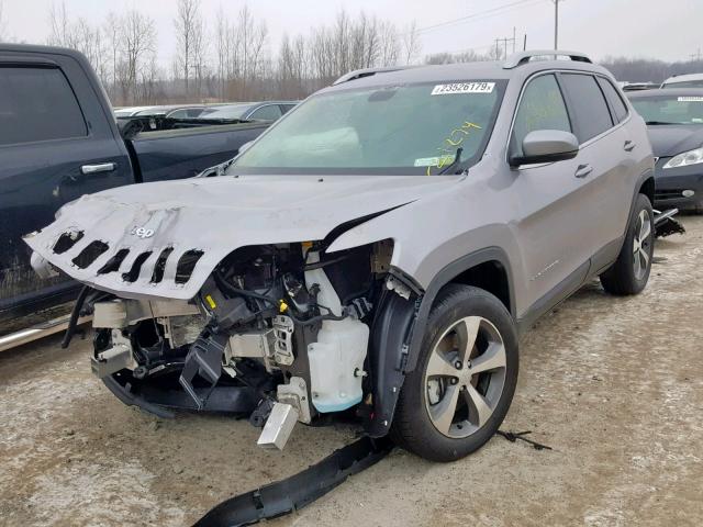 1C4PJMDX5KD259475 - 2019 JEEP CHEROKEE L GRAY photo 2