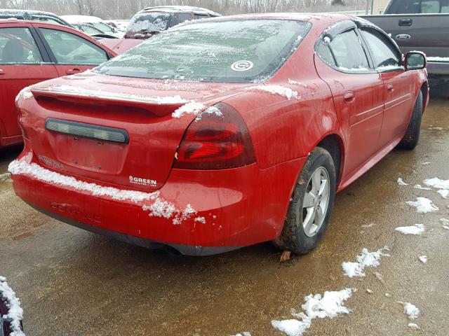 2G2WP552271222491 - 2007 PONTIAC GRAND PRIX 红色 照片 4