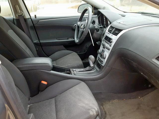 1G1ZH57B69F172508 - 2009 CHEVROLET MALIBU 1LT GRAY photo 5