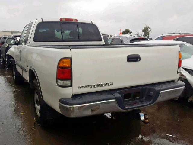 5TBRN34124S443548 - 2004 TOYOTA TUNDRA ACC WHITE photo 3