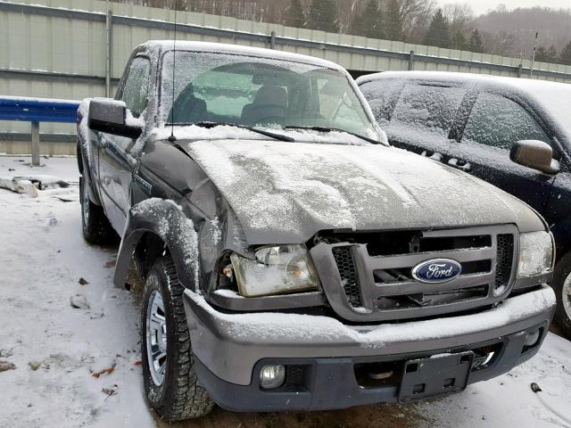 1FTYR11U76PA54377 - 2006 FORD RANGER GRAY photo 1