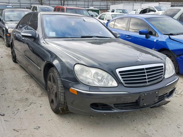 WDBNG84J23A376554 - 2003 MERCEDES-BENZ S 500 4MAT GRAY photo 1