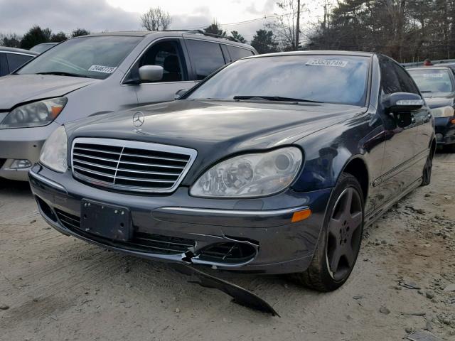 WDBNG84J23A376554 - 2003 MERCEDES-BENZ S 500 4MAT GRAY photo 2