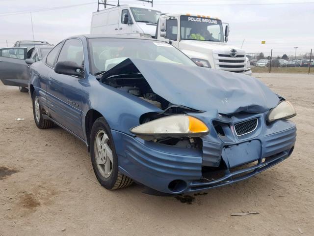 1G2NE12T8XM821021 - 1999 PONTIAC GRAND AM S BLUE photo 1