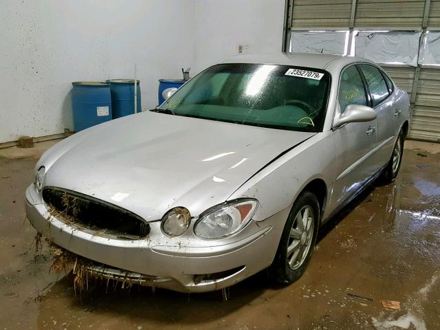 2G4WC582171125345 - 2007 BUICK LACROSSE C SILVER photo 2