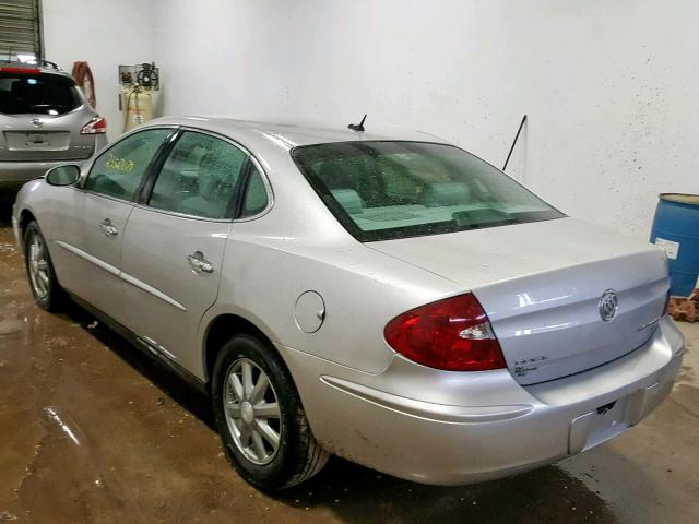 2G4WC582171125345 - 2007 BUICK LACROSSE C SILVER photo 3