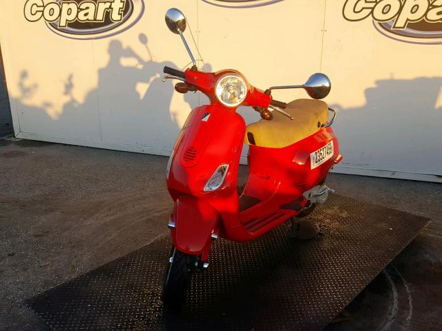 ZAPC386B095010649 - 2009 VESPA LX 50 RED photo 2