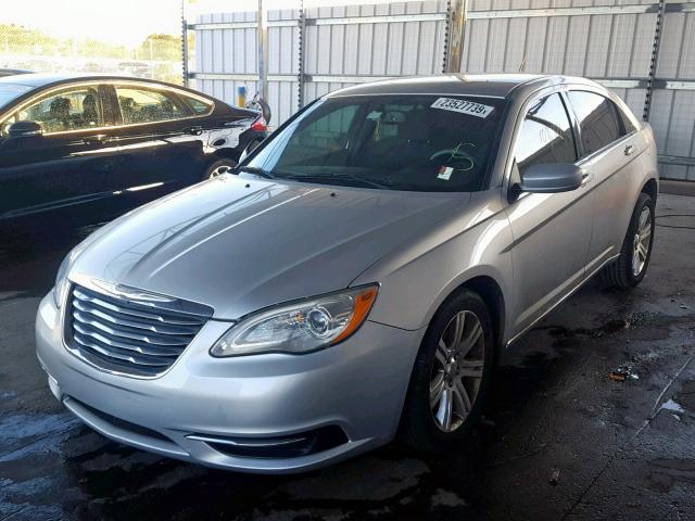 1C3CCBBB6CN142735 - 2012 CHRYSLER 200 TOURIN GRAY photo 2