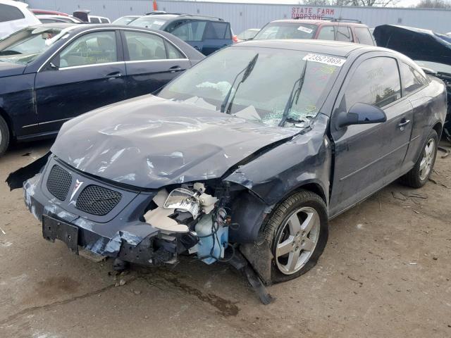 1G2AL18F887160449 - 2008 PONTIAC G5 BLUE photo 2