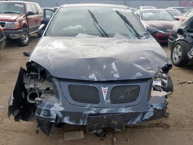 1G2AL18F887160449 - 2008 PONTIAC G5 BLUE photo 9