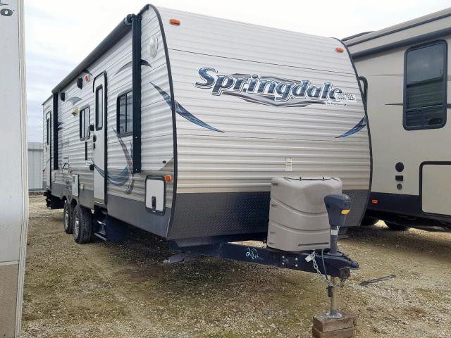 4YDT28228D3104354 - 2013 KEYSTONE SPRINGDALE WHITE photo 1