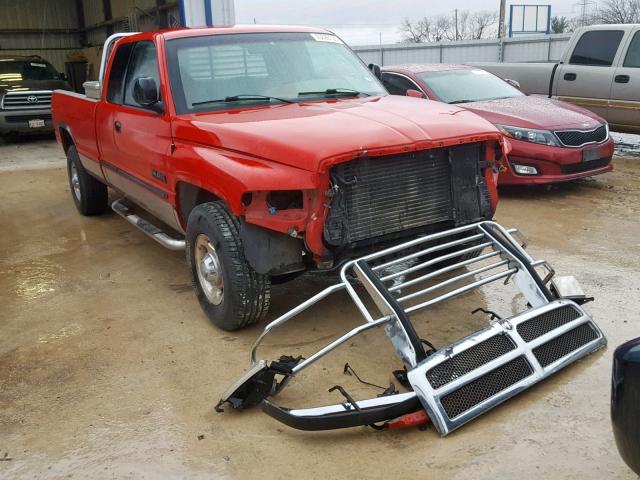 1B7KC23621J253151 - 2001 DODGE RAM 2500 RED photo 1