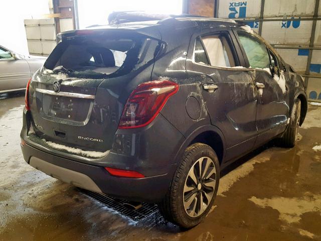 KL4CJBSB6JB518280 - 2018 BUICK ENCORE PRE GRAY photo 4