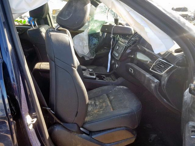 4JGDA5HB5HA914814 - 2017 MERCEDES-BENZ GLE 350 4M Mavi foto 5