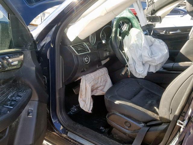 4JGDA5HB5HA914814 - 2017 MERCEDES-BENZ GLE 350 4M Mavi foto 9