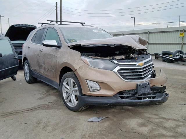 2GNAXWEX8J6184340 - 2018 CHEVROLET EQUINOX PR BROWN photo 1