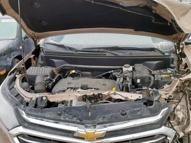 2GNAXWEX8J6184340 - 2018 CHEVROLET EQUINOX PR BROWN photo 7