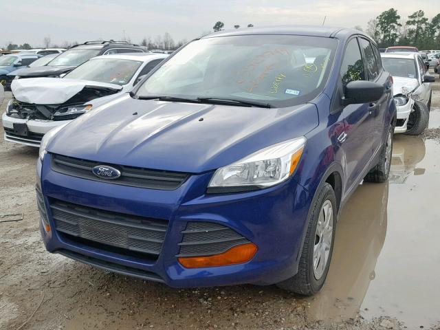 1FMCU0F75GUA10088 - 2016 FORD ESCAPE S BLUE photo 2