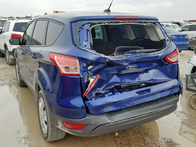 1FMCU0F75GUA10088 - 2016 FORD ESCAPE S BLUE photo 3