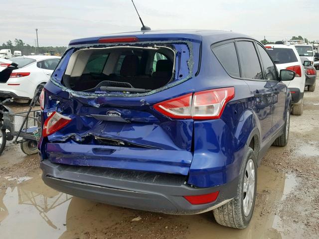 1FMCU0F75GUA10088 - 2016 FORD ESCAPE S BLUE photo 4