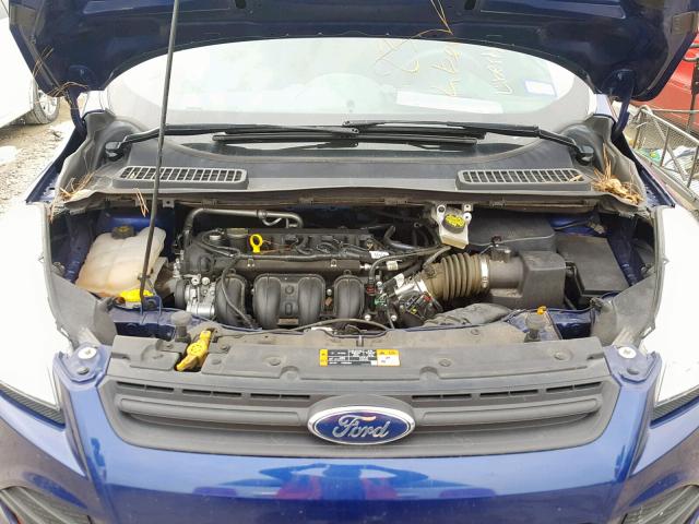 1FMCU0F75GUA10088 - 2016 FORD ESCAPE S BLUE photo 7