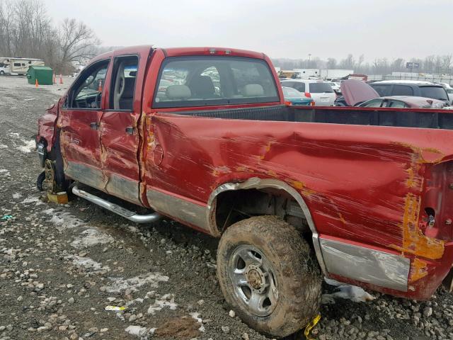 1D7KS28C36J172948 - 2006 DODGE RAM 2500 S RED photo 10