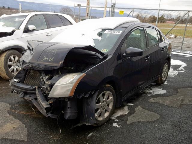 3N1AB6AP5BL644521 - 2011 NISSAN SENTRA 2.0 BLACK photo 2