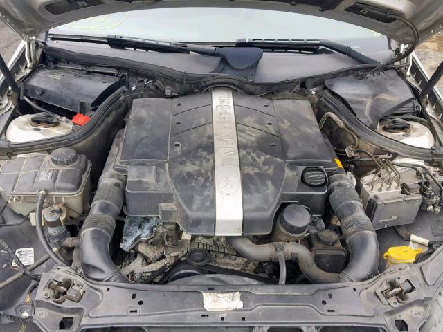 WDBTJ65J44F084811 - 2004 MERCEDES-BENZ CLK 320C SILVER photo 7