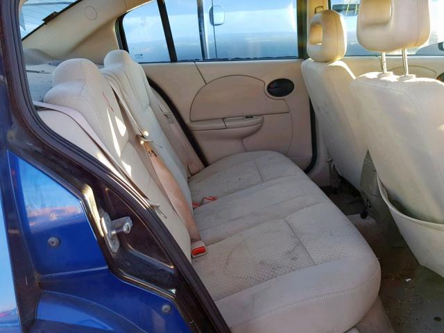 1G8AJ52F05Z113962 - 2005 SATURN ION LEVEL BLUE photo 6