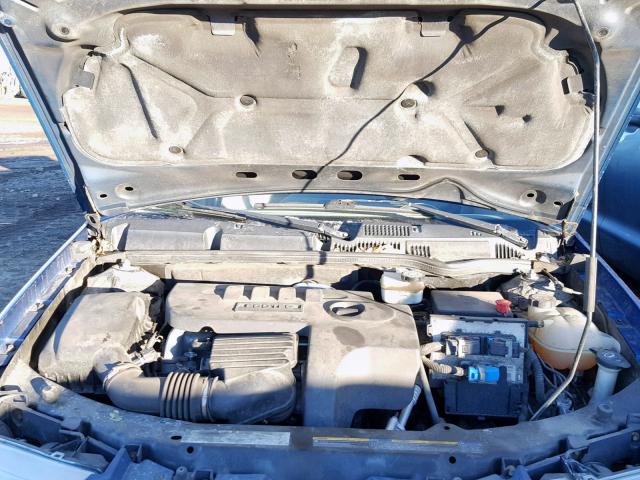 1G8AJ52F05Z113962 - 2005 SATURN ION LEVEL BLUE photo 7
