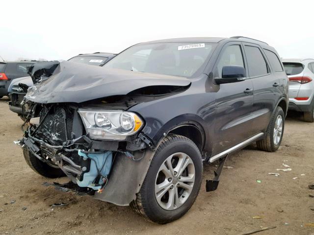 1D4SE4GT3BC674715 - 2011 DODGE DURANGO CR BLACK photo 2