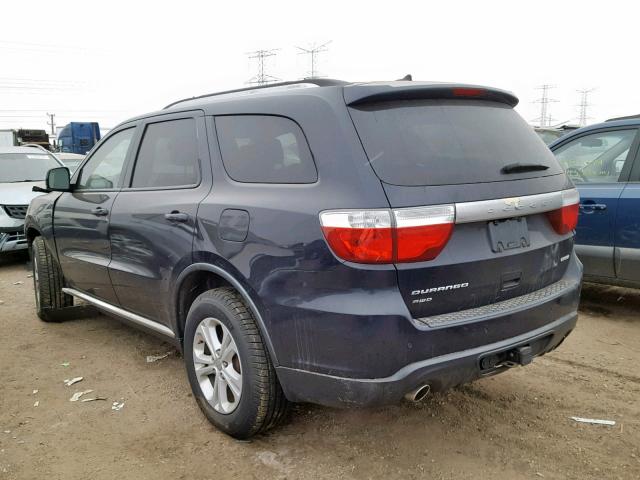 1D4SE4GT3BC674715 - 2011 DODGE DURANGO CR BLACK photo 3