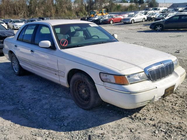 2MEFM74W6YX623950 - 2000 MERCURY GRAND MARQ WHITE photo 1